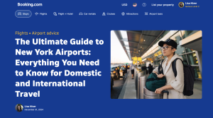 BOOKING.com: Ultimate Guide to New York Airports