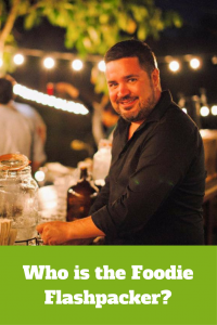 Who is the Foodie Flashpacker?