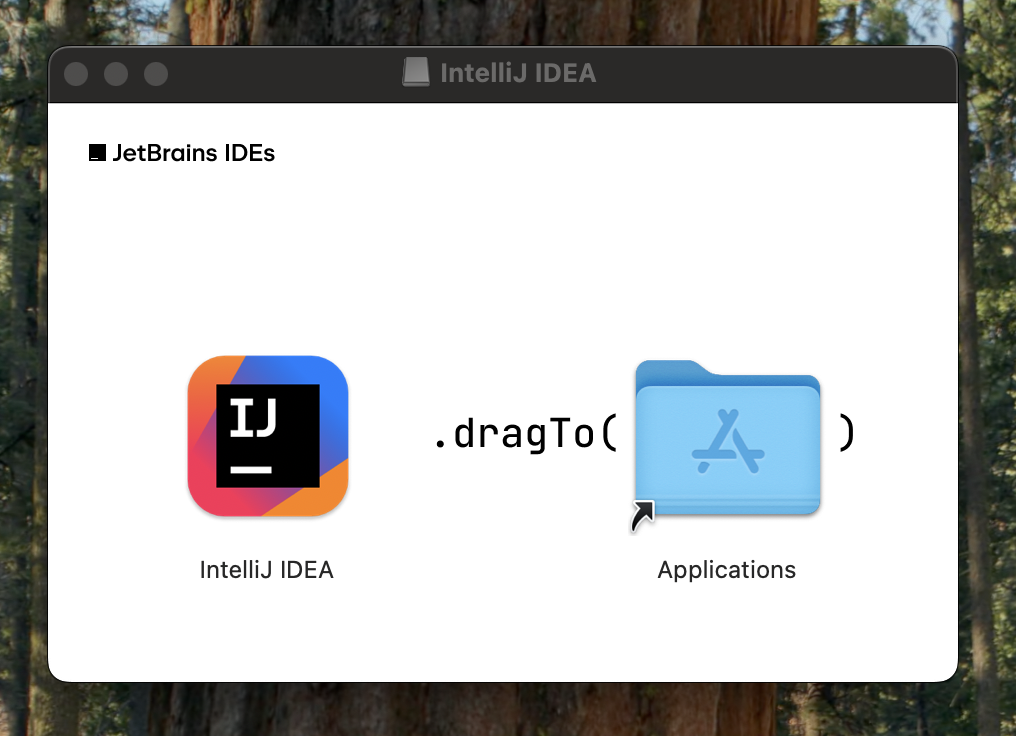 IntelliJ installer mac