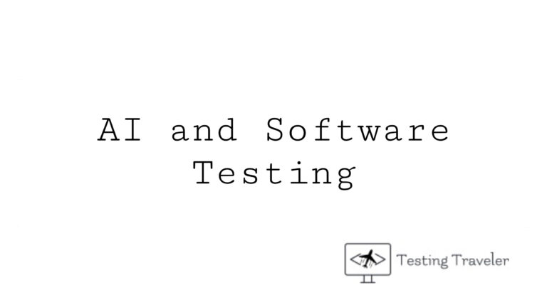 AI and Software Testing